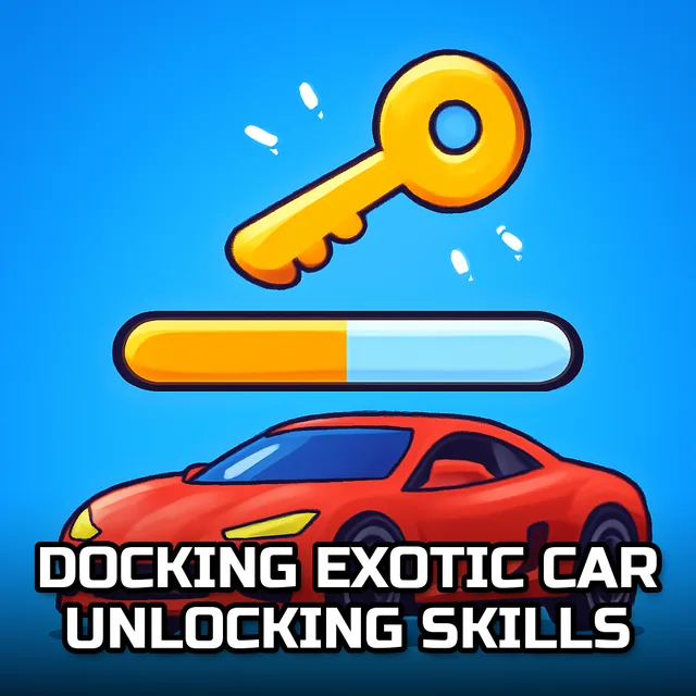 Docking Exotic Car Unlocking Skills - Supercar Parking game