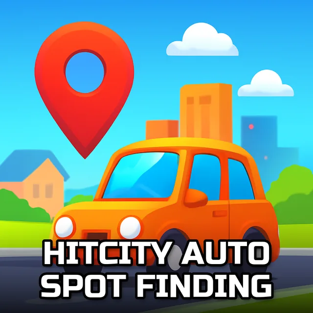 Hitcity Auto Spot Finding - City Driving game
