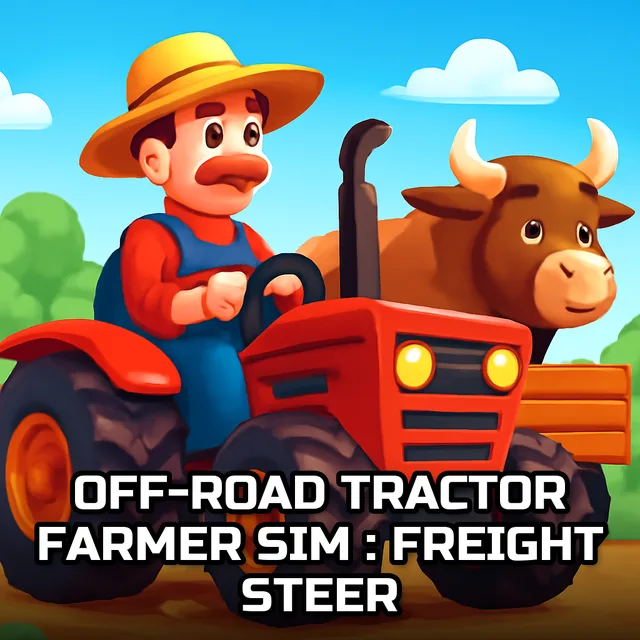 Off-road Tractor Farmer Sim : Freight Steer - Trailer Reverse game