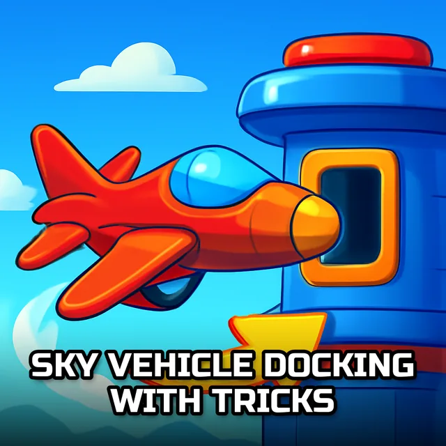 Sky Vehicle Docking With Tricks - Parallel Parking game
